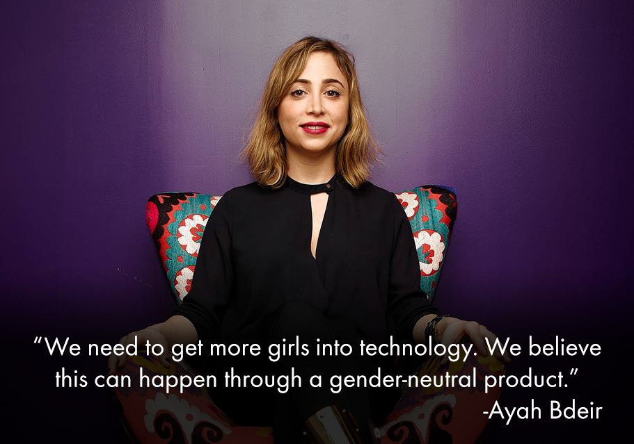 littleBits's tweet image. "We need to get more girls into technology. We believe this can happen through a gender-neutral product."
