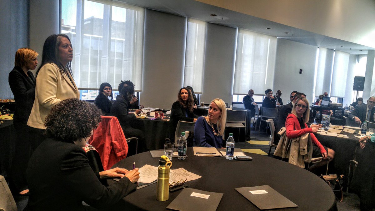 DCCADV's tweet photo. Michelle Garcia, Director @OVSJG_DC, talking about local DC services and making a pitch for #UASKDC. #ULIPresidents https://t.co/R1pw15yxEU