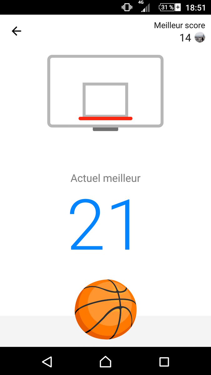ThomasQuid's tweet image. Déjà addict au jeu de Basket caché sur Messenger...! #messengerbasketball #hiddengame