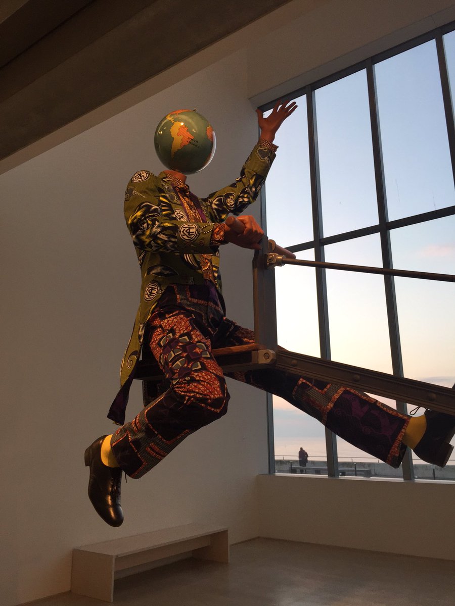thatkirstylang's tweet image. Yinka Shonibare at Turner Contemporary in Margate