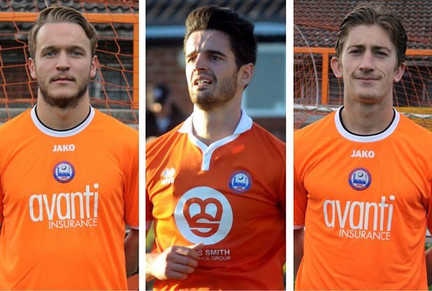 braintreetownfc's tweet image. So proud of these 3! #TheIron #ThreeLions #EnglandC