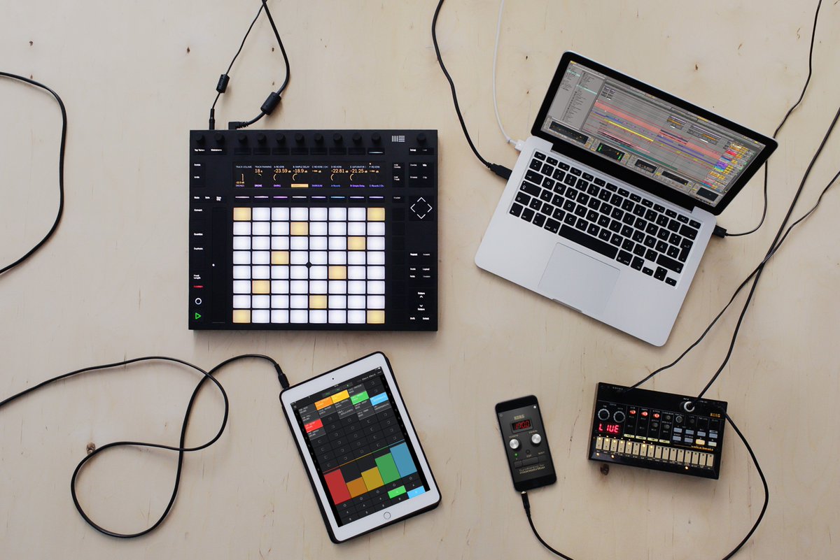 Takete, Glitchbreaks, iVCS3, iSpark, Dedalus &amp; AUM have all introduced #AbletonLink: ableton.com/link/apps/
