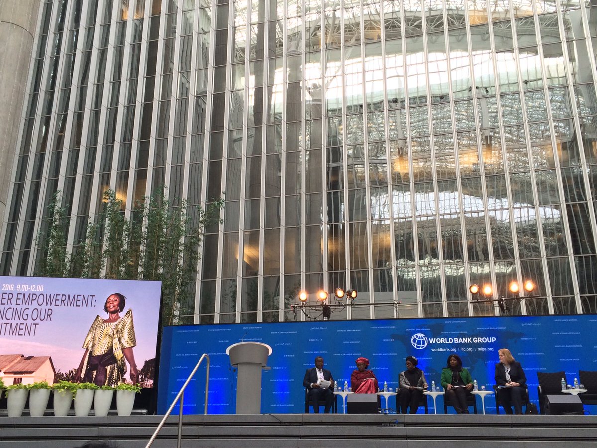 nsbarbera's tweet photo. Gender empowerment: advancing our commitment event @WorldBank #gettoequal https://t.co/SwZecGMskc