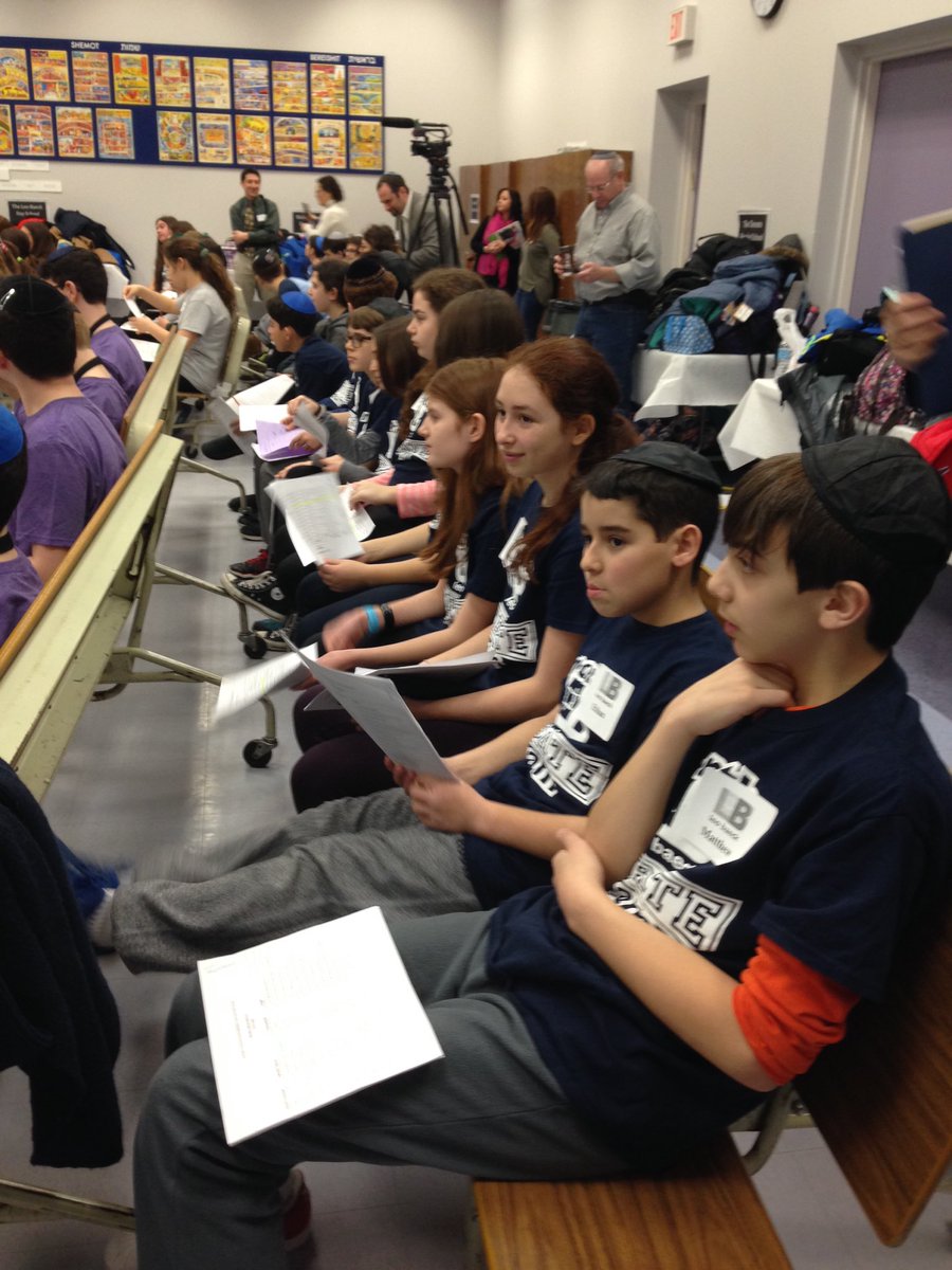 dhartman231's tweet photo. LBNORTH MS Debate team ready to begin at the annual Jewish Day School Debate Tournament. @LeoBaeckDS https://t.co/8kF9suRwrg