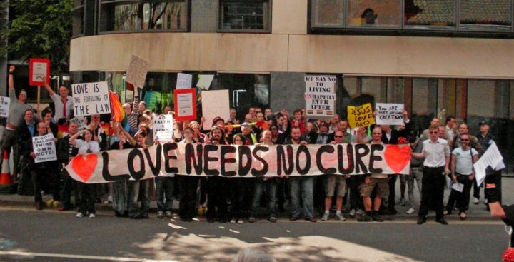 splcenter's tweet photo. Gay “Cures” Are Harmful And Don’t Work, Says World’s Largest Body Of Psychiatrists https://t.co/HkJcm7O8FB #LGBT https://t.co/23XUn1Ktv5