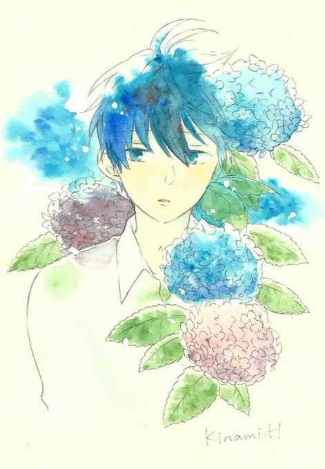 色の中では青が一番好き #Twitter10周年だから青い画像をのせる 