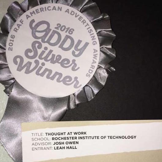 TAW_RIT's tweet photo. Our gfx team won Silver at the #Addys2016 while @jahcobie + @NeilLaVigne took Gold for the #TAW15 Title Sequence! https://t.co/h8REe0VCnV