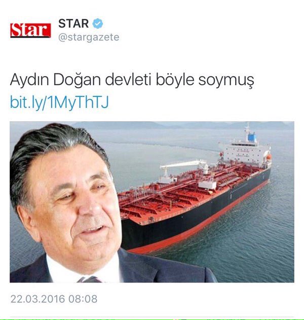 İpek, Boydak derken Aydın Doğan devleti böyle soymuş deyip mallarına el konulacak. 4 bakan devleti hiç soymamış.