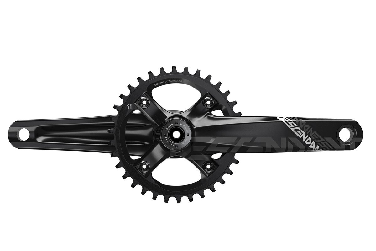 A revamp of <a href="/SRAMmtb/">SRAM MTB</a> Truvativ Descendant 2017 dirtm.ag/fjfSjg