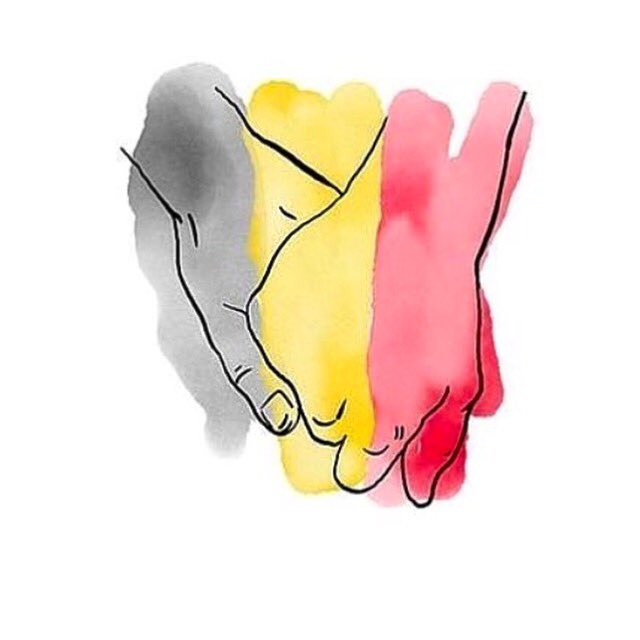 NataSanchezMol's tweet photo. "Ojo por ojo.. Y todo el mundo acabará ciego.." Gandhi. 
Qué tristeza tan grande.. #bruxelles #Bruselas https://t.co/z9K9pKAHdQ