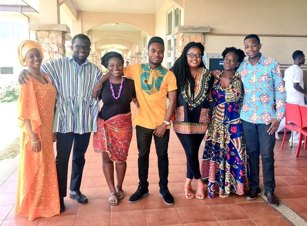 Ashesistudents's tweet image. African swag. #ASCweek #TeamAshesi #TeamAfrica