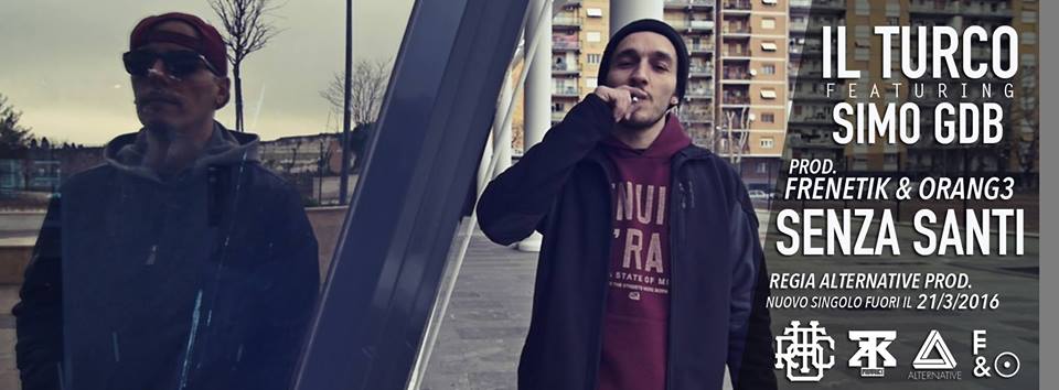 honirojournal's tweet photo. Il Turco con Simo GDB nel singolo "Senza Santi" prodotto da Frenetik &amp; Orang3 https://t.co/0rMcwhoyYh https://t.co/pEdVNXDhJY