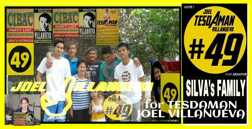 TheSenJOELNATIC's tweet photo. Buong Pamilya KO Si TESDAMAN ANG No 1 SENATORJoel VillanuevaAprubadoSaludo kami sayo @JVillanueva2016  @TeamTrabaho https://t.co/UKdEx5kOsu