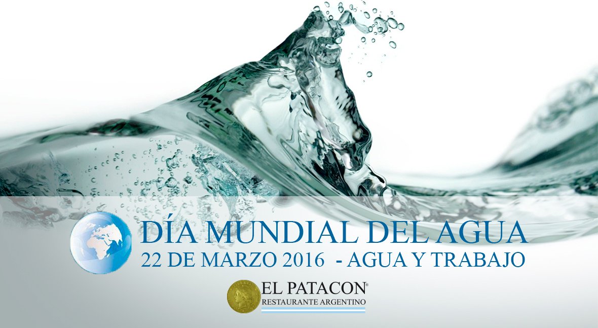 Hoy se celebra el 💧#DíaMundialdelAgua💧
⚠ Un día para informarse, comprometerse y actuar.
