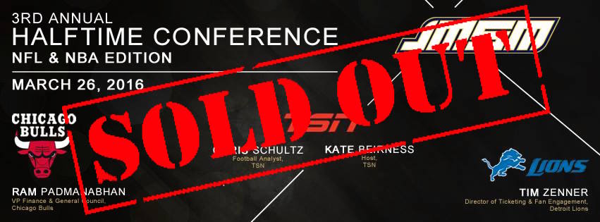 JMSMCommittee's tweet photo. JMSM is proud to announce a sell-out crowd for the 3rd Annual Half-Time Conference! See you all on Saturday! #JMSB https://t.co/CcndWc8m3G