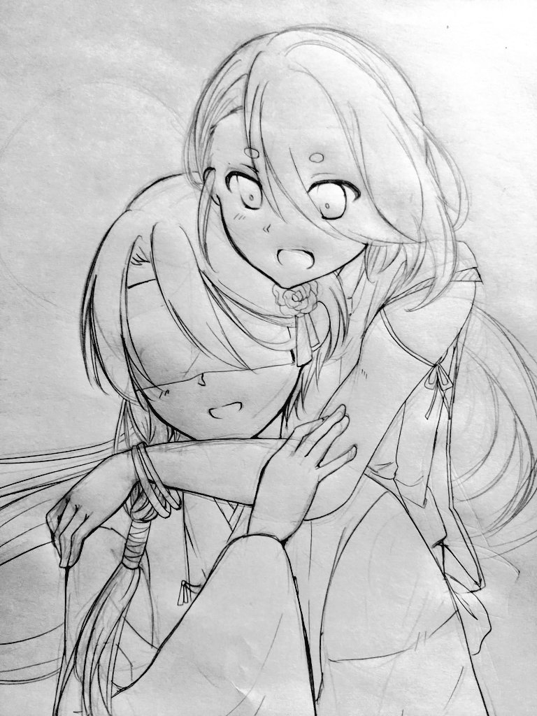 #創作審神者

今日お休みだから落書きです!
※創作審神者注意!

やっぱ今剣くん描きやすい…
かわいい…ホント天使…
高い高いしてきゃっきゃ言わせたい…
着物と着物の間に腕突っ込みたい… 