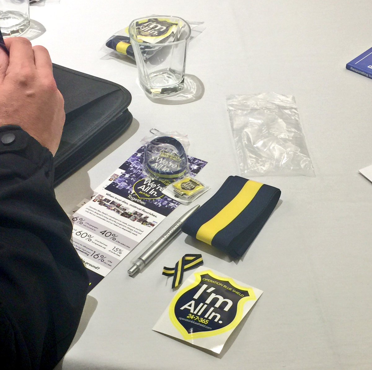 A sincere thank you to <a href="/OpBlueShield/">One Community</a> for supporting Law Enforcement &amp; for uniting citizens with their Officers.