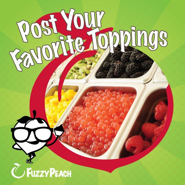 thefuzzypeach's tweet photo. Toppings pair nicely with free giftcards. 
#share #post #favoritetopping https://t.co/sF0q6s3RlS