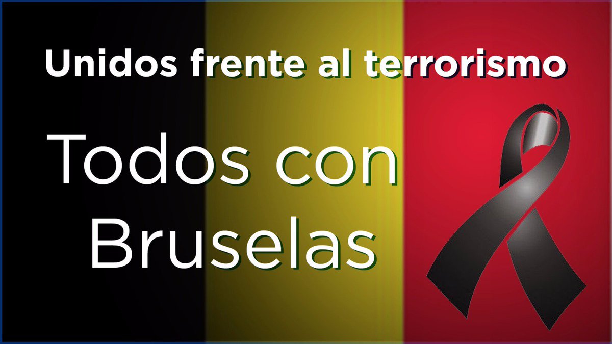 MValdepenas's tweet photo. Mi máxima condena a los atentados perpetuados en #Bruelas. Mi profundo pésame a los familiares víctimas mortales. https://t.co/LMBpbvmOaa
