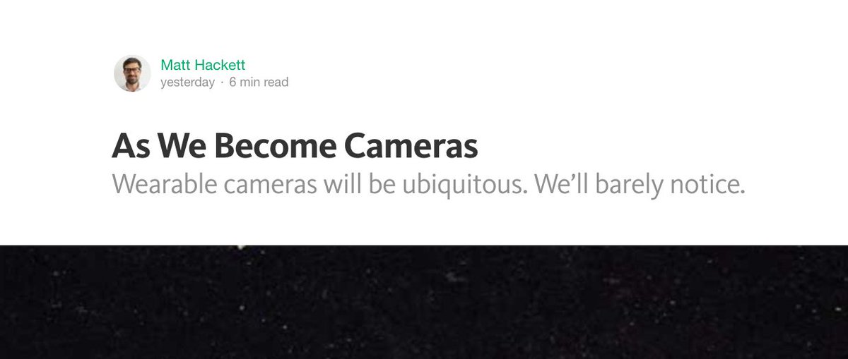 Casey Neistat (@casey) on Twitter photo READ THIS - brilliant piece on the future of cameras by my business partner <a href="/mhkt/">Matt Hackett</a> -- medium.com/@mhkt/as-we-be… READ THIS - brilliant piece on the future of cameras by my business partner <a href="/mhkt/">Matt Hackett</a> -- medium.com/@mhkt/as-we-be…