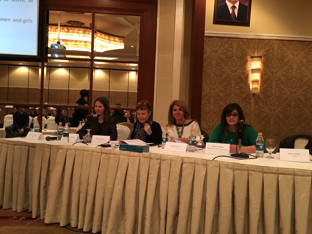 lanazananiri's tweet photo. @UNRWA discussion challenges  2 advancement gender equality refugee context @Unwomen @refugee_gender @ARDDLegalAid https://t.co/YxGXZf6WpU