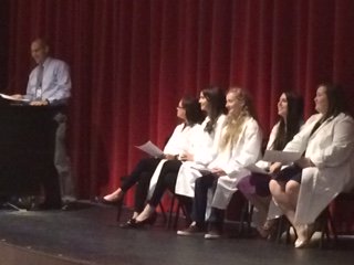 SpringHillHS's tweet photo. Congrats to members of the Science National Honor Society! Induction ceremony pics! #labcoatlife @LexRich5 https://t.co/GLsueE444q
