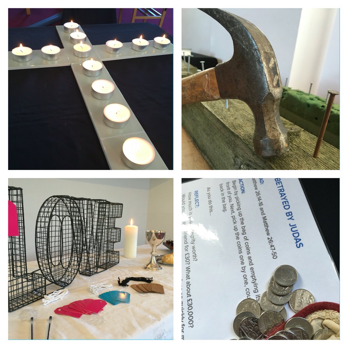 Come along to our special #prayerspace this week and encounter the Easter story with fresh eyes. Open til 8pm today!