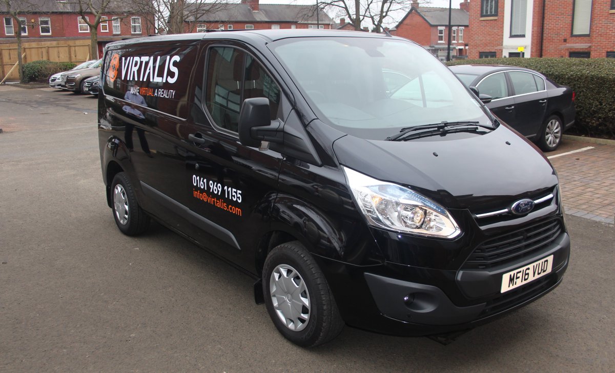Virtalis's tweet photo. We're delivering #VR everywhere in our new van! #VRVan https://t.co/imT71oP7rH