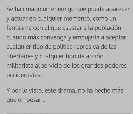 Lauracl49's tweet photo. El miedo es la mejor arma. #STOPIslamofobia https://t.co/81bLUdMP53