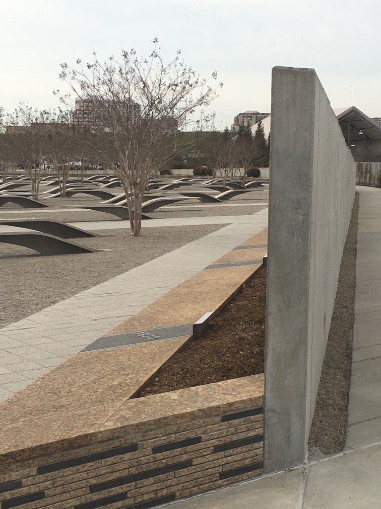 TheMrStroup's tweet photo. Pentagon memorial was first stop today. Somber experience. #CloseUp_DC https://t.co/Ydllhw0tRG