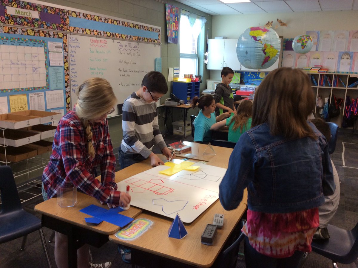 Finding surface area! #team512 <a href="/OPC512/">Huskies</a> <a href="/theSMSD/">SM School District</a>