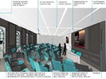 Our #new #chamber &amp; #breakout #atrium ready to #hire from June 2016 <a href="/OneMoorgate/">One Moorgate Place</a>