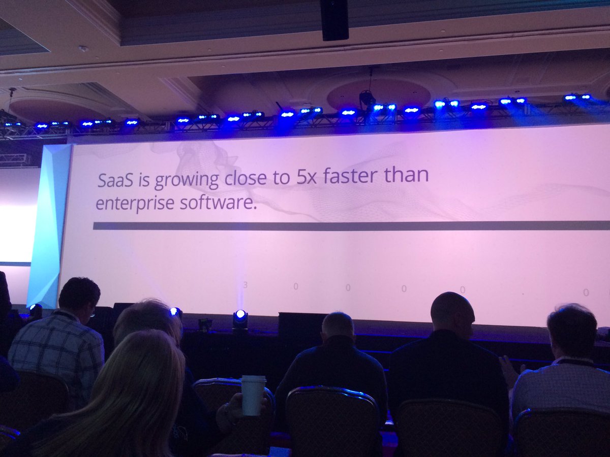 juliadalton's tweet photo. Informative stats about SaaS applications at #DP16 #domopalooza @onespace_com good trend for us https://t.co/BZS0gdpWAQ
