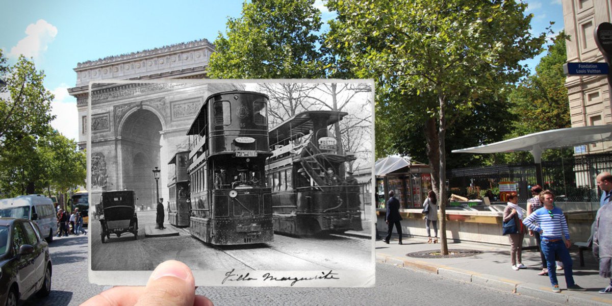 PHOTOS - Découvrez Paris à travers le temps huff.to/1S3UfZY