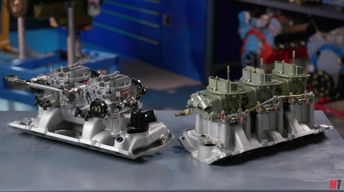 EdelbrockUSA's tweet photo. Check out Engine Masters Dual-Quad vs Tri-Power #Edelbrock #Winner #2carbTuesday 

https://t.co/YV6N9JRZD1 https://t.co/FZIOmQNLVP