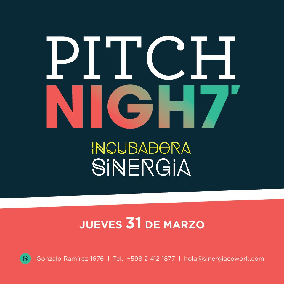 Plugty's tweet photo. El Jueves 31 en pitchnight.uy te contamos nuestra nueva forma de hacer y pensar Eventos junto a @SinergiaCowork https://t.co/VkUgPWF7rG