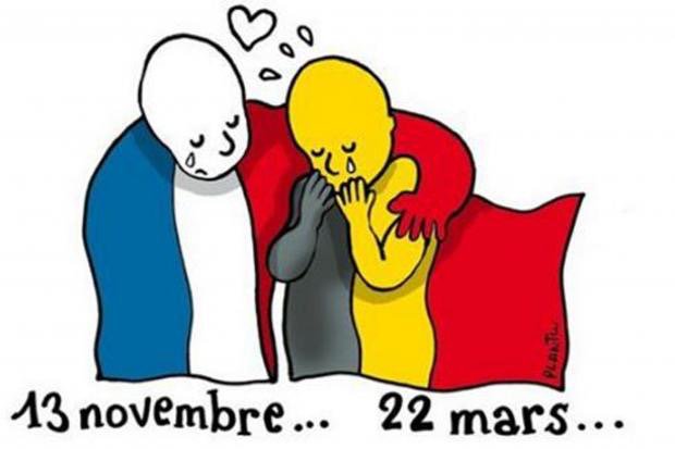 machell1's tweet photo. Solidarity with the people of Belgium and others all over the world escaping war and terrorism https://t.co/DBBhcD1Esl