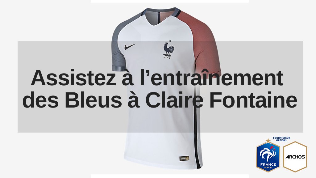 ARCHOS's tweet photo. Alors ces nouvelles tenues? RT+Follow pour assister à l'entraînement des #bleus samedi et découvrez-les en exclu ! https://t.co/W4ZNPZwnv4