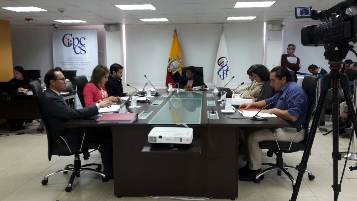 JuanPenaAguirre's tweet photo. Iniciamos la sesión N. 36 del #PlenoCpccs https://t.co/SrZmUox0JN