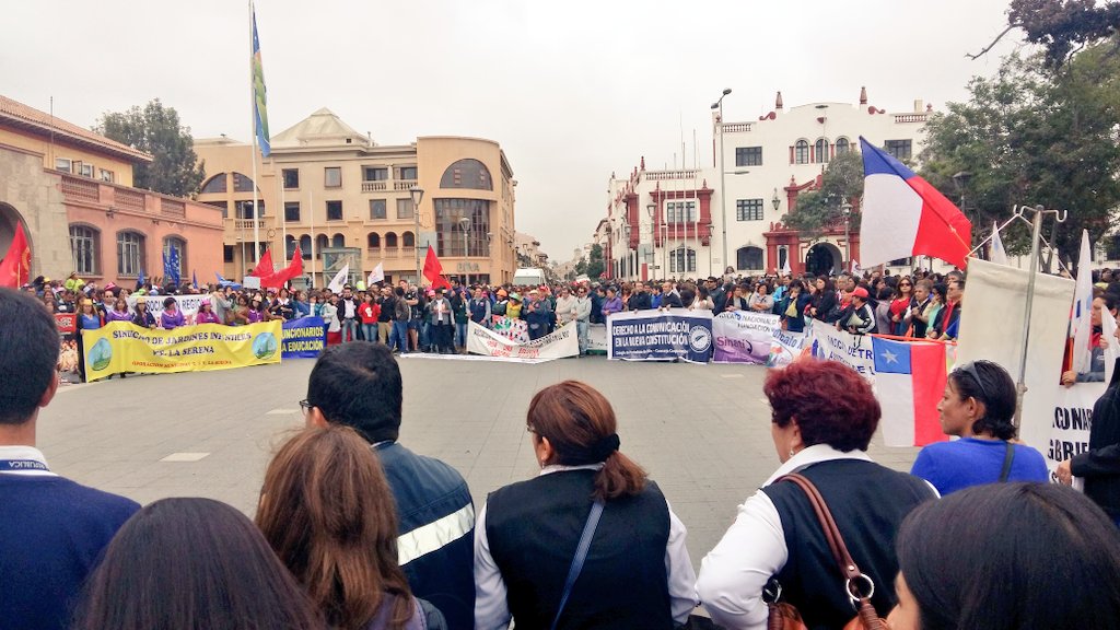 felixuls's tweet photo. Marcha #CUT @Cutchile @eldia_cl #LaSerena #paroCUT https://t.co/hGfkui6Lwf