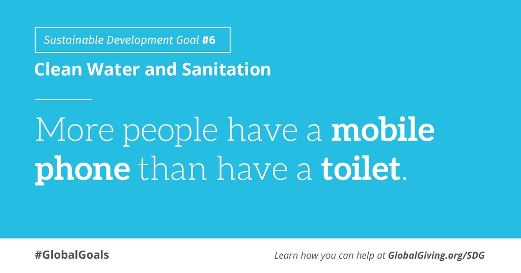 GlobalGiving's tweet photo. Access to clean water saves lives. Support #Goal6: Clean Water &amp; Sanitation » https://t.co/UtTctl051K #WorldWaterDay https://t.co/6tiNNK6smu