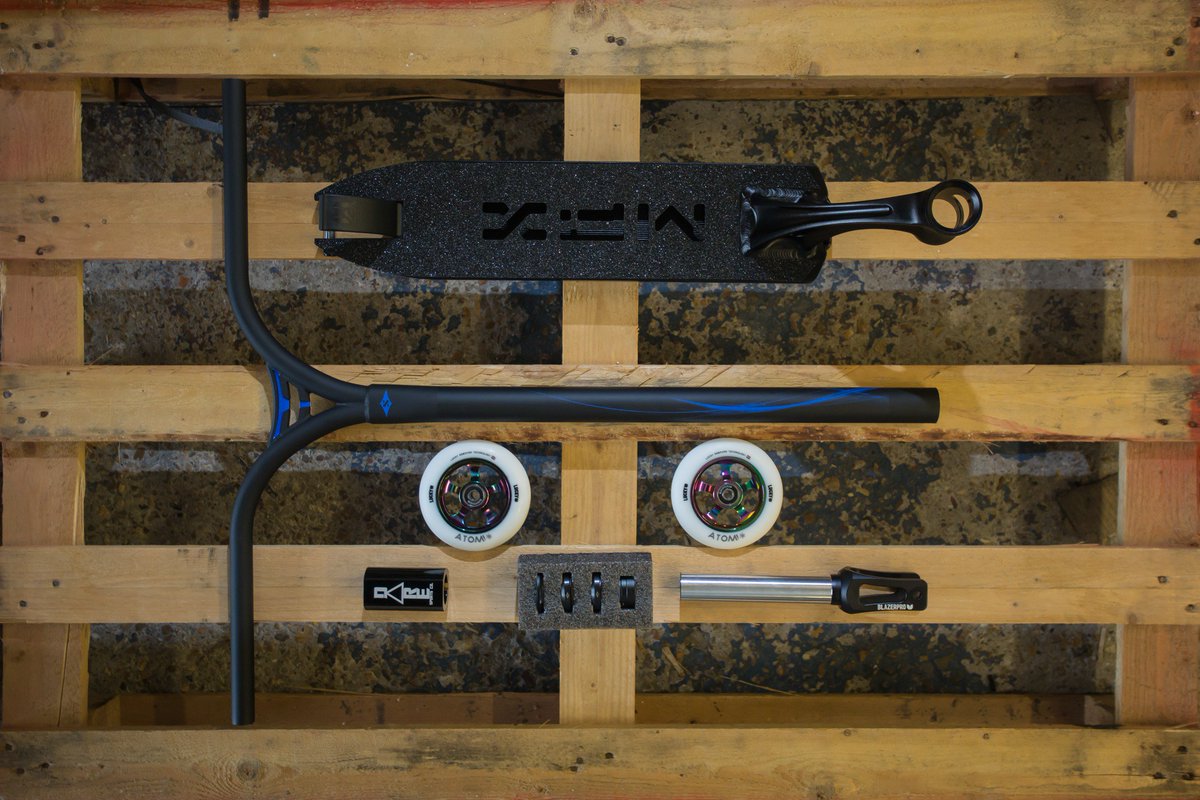 Skatescouk's tweet image. A recent custom scooter #prebuild