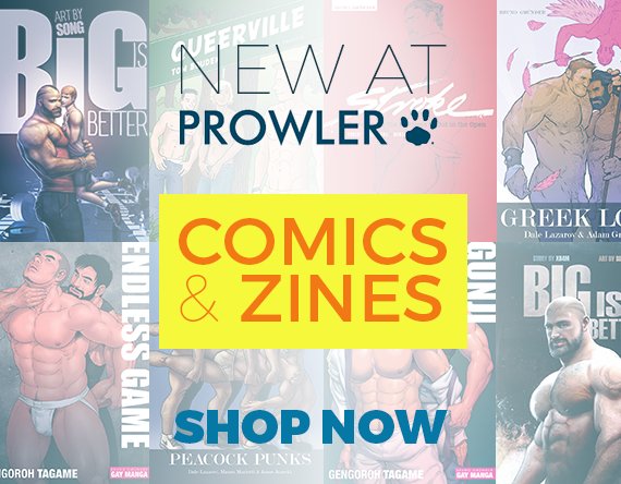 ProwlerDirect's tweet image. Fan of gay comics? Well they're now available online and there are lots more to come! prowler.co.uk/entertainment/…