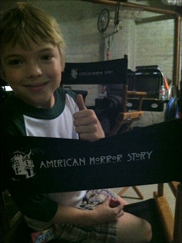 Paul Butler On Set Of Ahs Ahs Themurderhouse T Co X5g6y39xjw