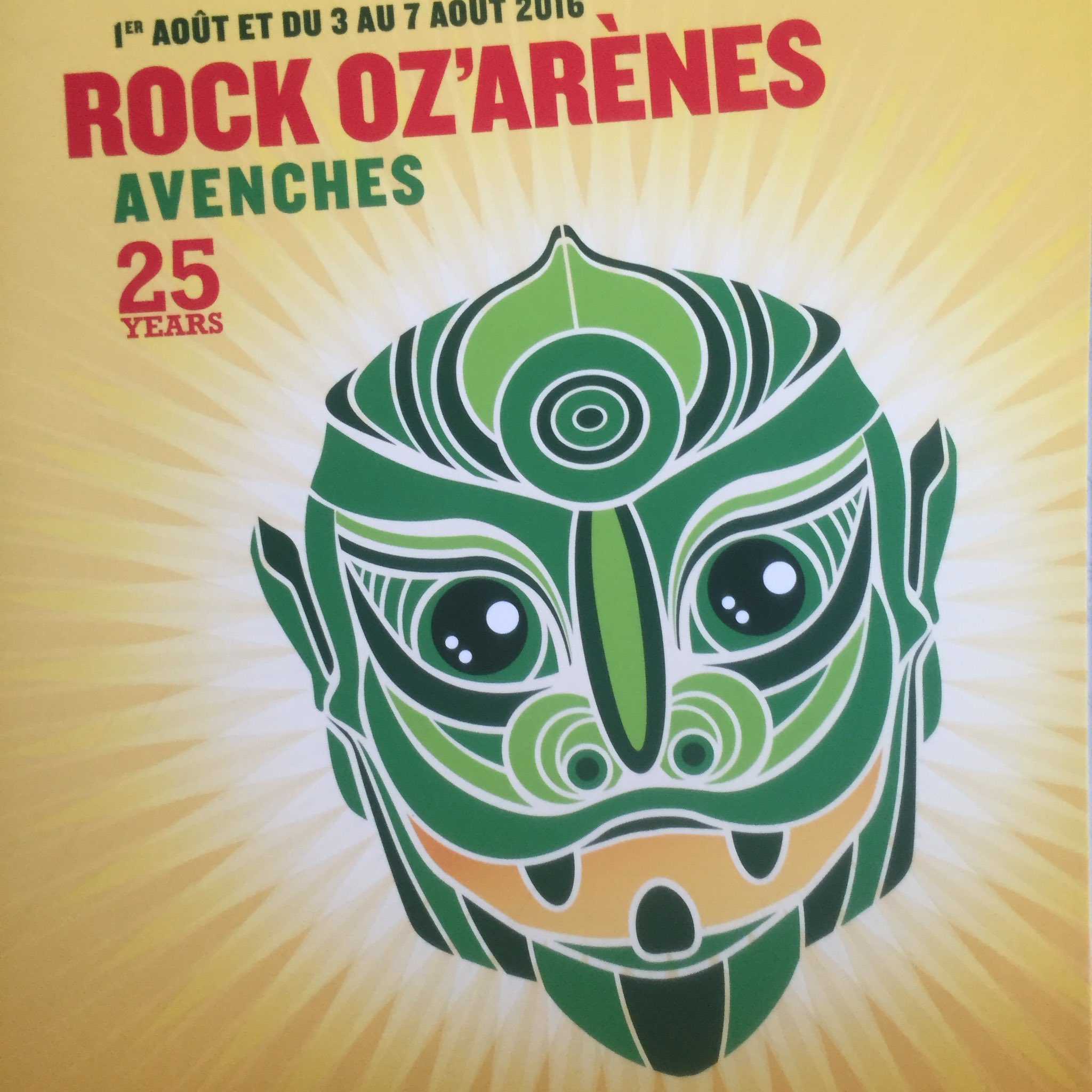 Rock Oz'Arènes | 3-7.8.2016 | Avenches CeKk6VTWEAArajb