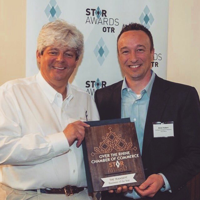ICYMI: We are thrilled to share that The Transept won the <a href="/otrchamber/">OTRChamber</a> Star Award for Business of the year!!!