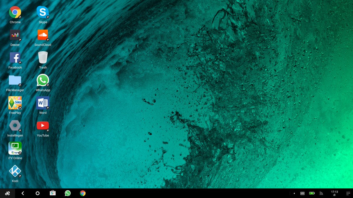pupkarbos's tweet photo. Screenshot van Remix OS Beta Desktop #RemixOS #Android #AndroidPC #AndroidonPC https://t.co/U3lbBrKRk3