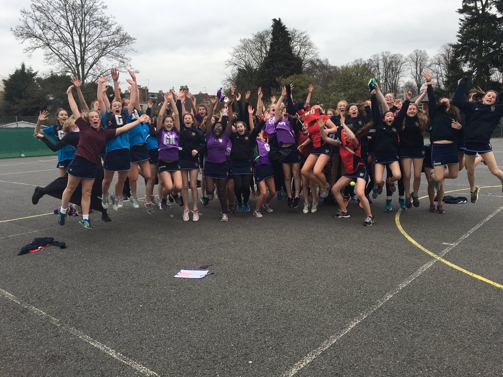RugbySchNetball's tweet photo. Some great netball on display today!! https://t.co/grTAzGHLb2
