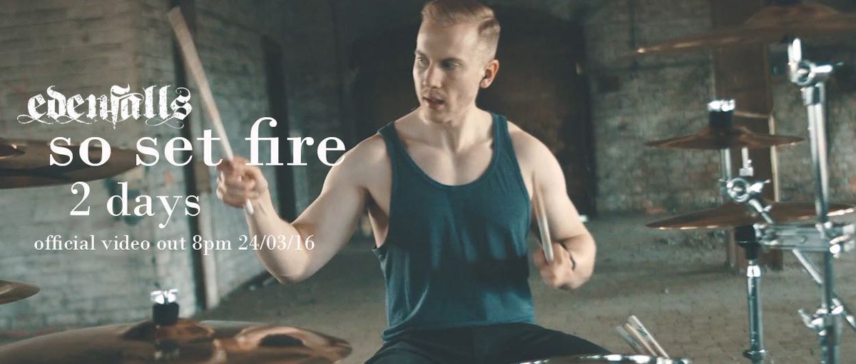 2 days! #metalcore #musicvideo #drums #drummer #rock #vest #AppleEvent #FinalFive