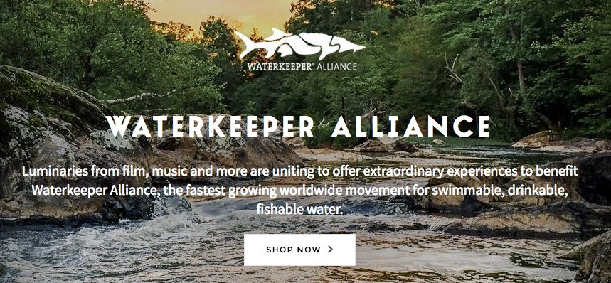 MooreCharitable's tweet photo. Happy #WorldWaterDay! Shop #IfOnly experiences that benefit @Waterkeeper https://t.co/q0Qy5hDsYw #MooreWater https://t.co/HQl7Qo1GKQ